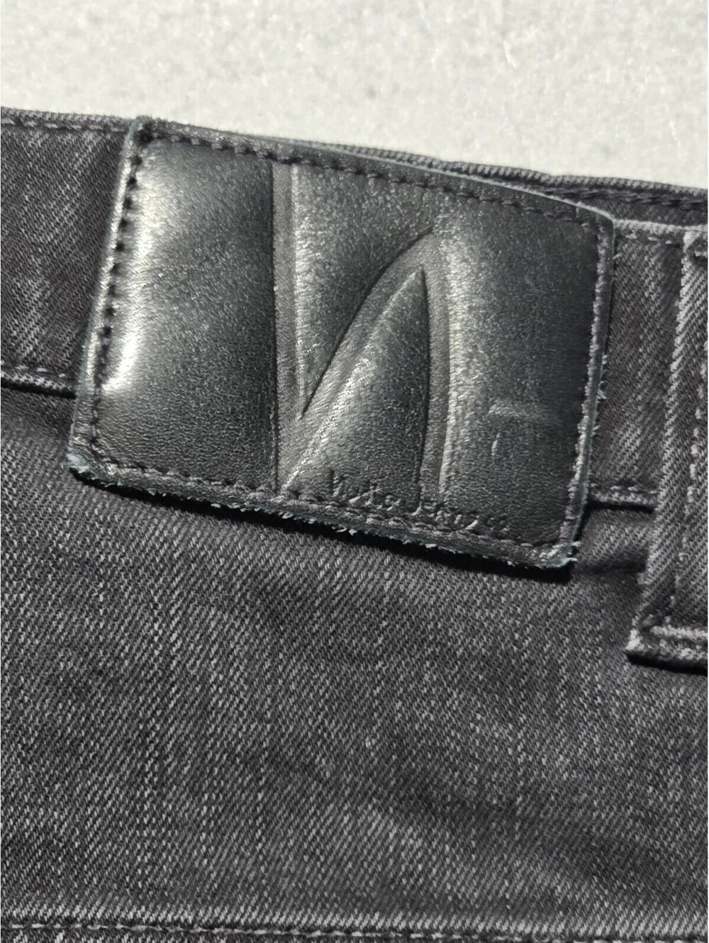 Nudie Jeans Co Thin Finn Dry Cold Black Slim Jeans Mens Size W31 L30 Made Italy